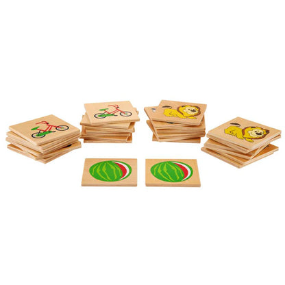 Vr/Picture Pairing Wooden Identical Pairing