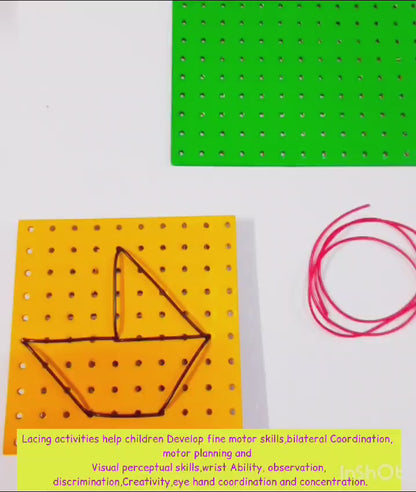 Su/Lacing Pattern Board