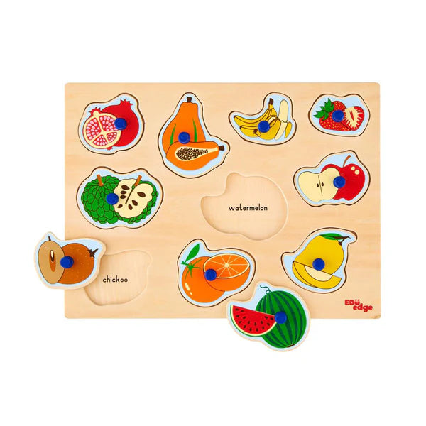 Lg/Inset Tray Fruits Puzzle