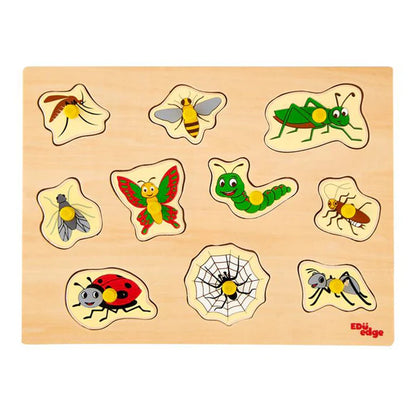 Wooden Inset Tray Insects Puzzle set