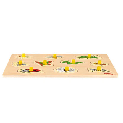 Wooden Inset Tray Insects Puzzle set