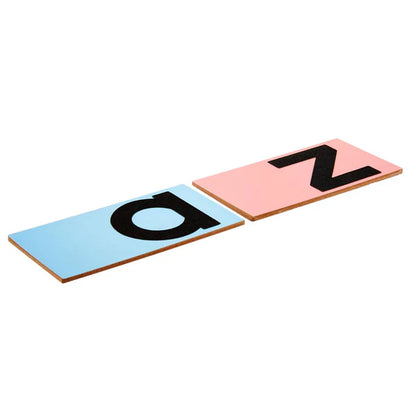 Vr/Montessori Sandpaper Small Letters/Print Letters