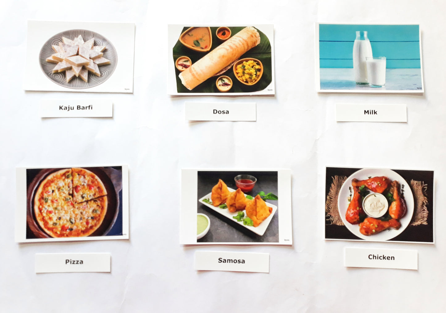 Su/Flash Cards Food Set-1