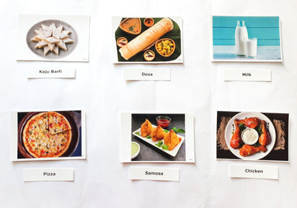 Su/Flash Cards Food Set-1