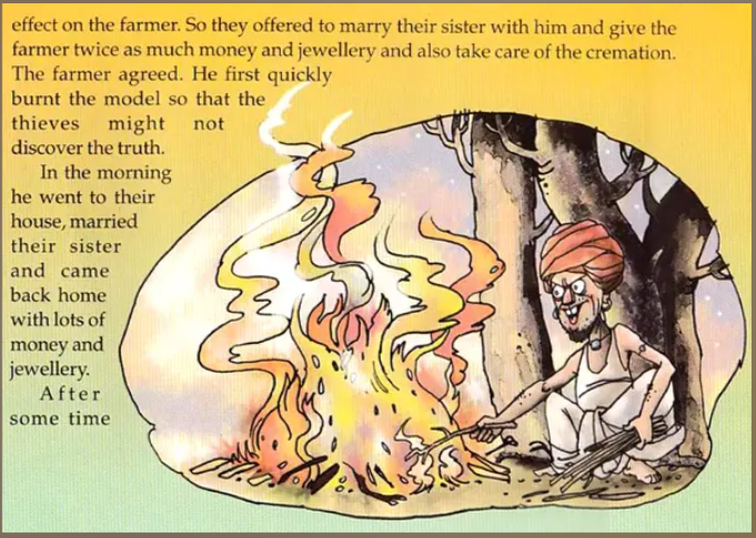 The Clever Farmer and Four Thugs - English set