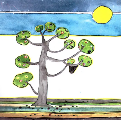 N/Eng The Flower And The Bee