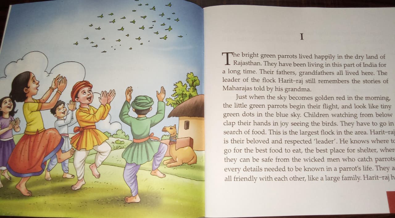 The Little Green Birdies English