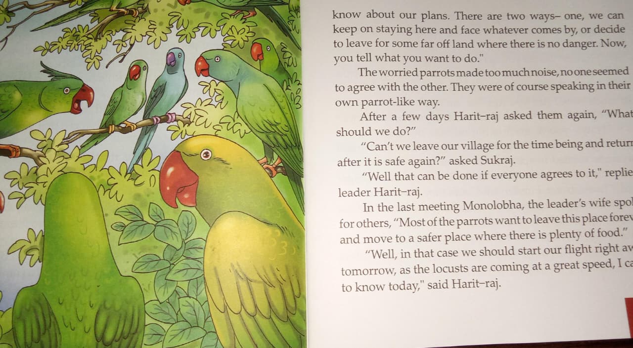 The Little Green Birdies English