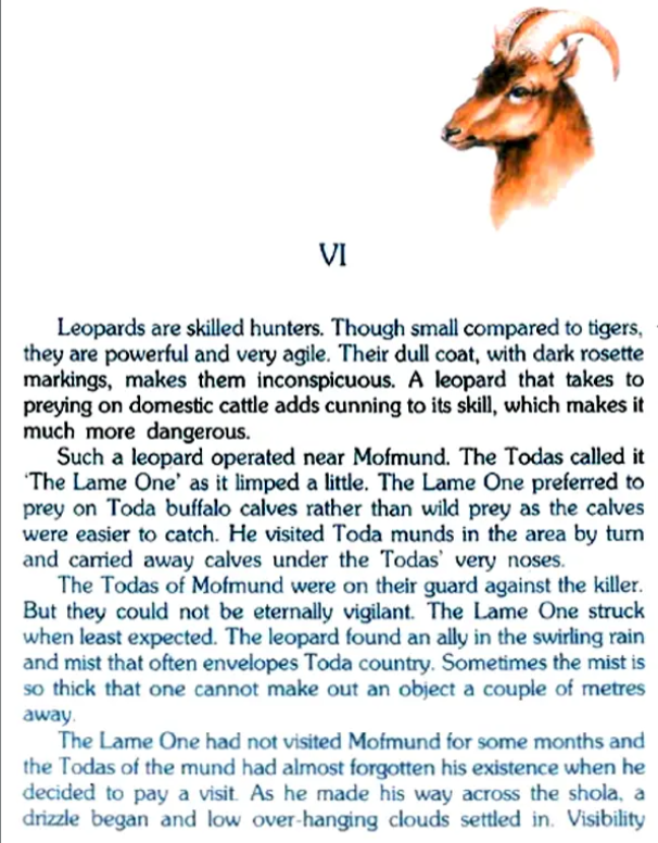 The Toda And The Tahr English