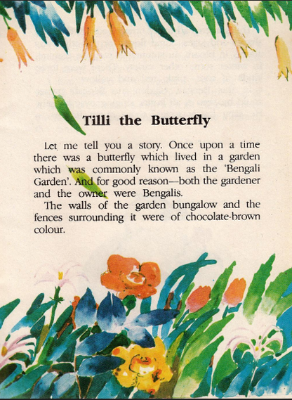 N/Eng Tilli The Butterfly