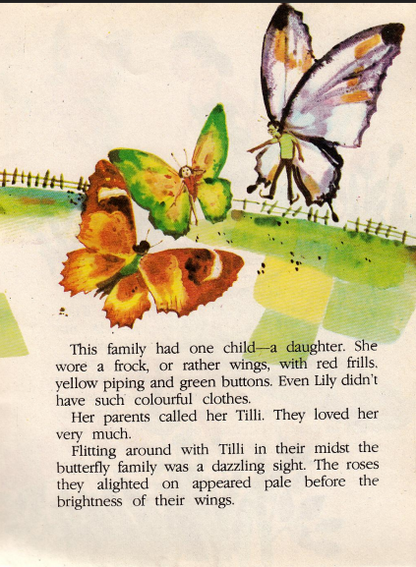 N/Eng Tilli The Butterfly