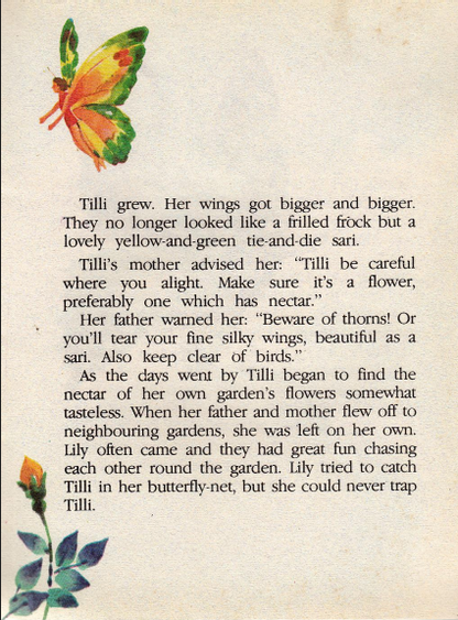 N/Eng Tilli The Butterfly