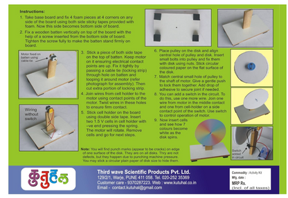 Tw/Motorized Newton's Disk