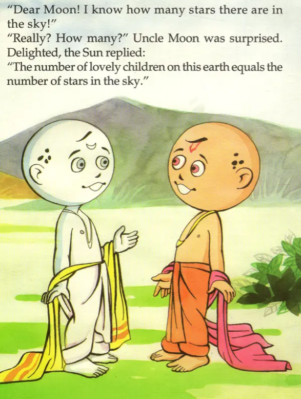 Uncle Moon Forgets Counting English