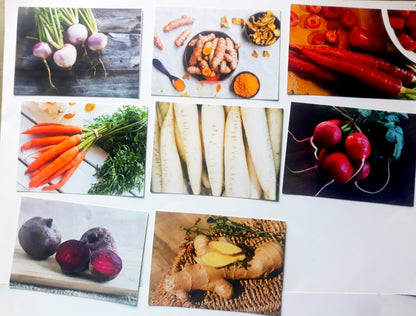 Ed/Vegetable Flash Cards