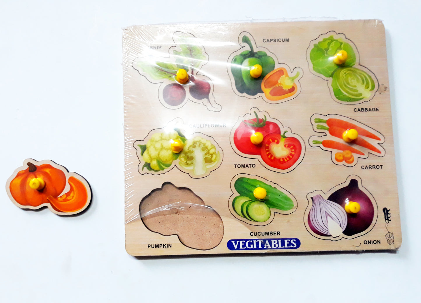 Ht/Vegetable Small Inset Tray Puzzle